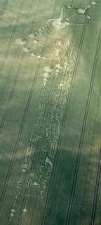 aerial of Milk Hill