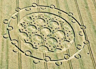 aerial of Avebury