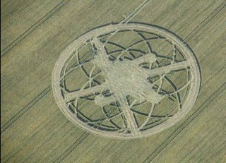 aerial of Alton Barnes