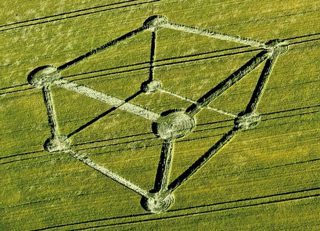 aerial of Chilcomb Down
