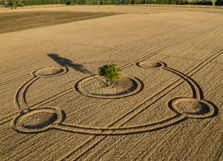 aerial of Potterne