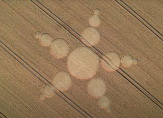 aerial of Woodborough Hill