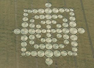 aerial of Wayland's Smithy