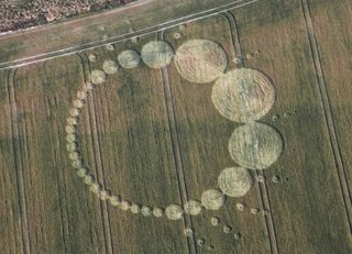 aerial of Giant's Grave