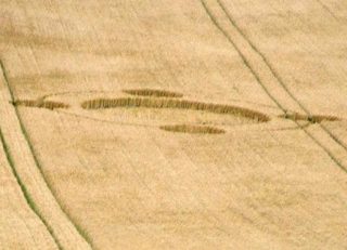 aerial of Chilcomb Down