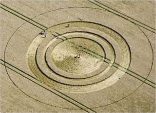aerial of West Kennett
