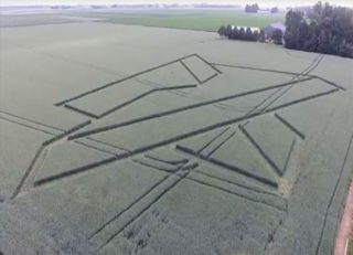 aerial of Oudebiltdijk