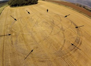 aerial of Hackpen Hill