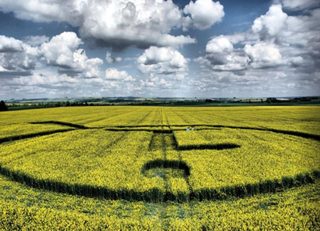 aerial of Yatesbury