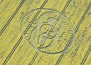 aerial of West Kennett