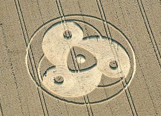 aerial of Avebury