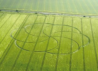 aerial of Hackpen Hill