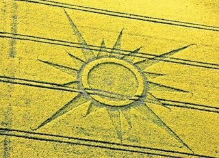 aerial of Avebury