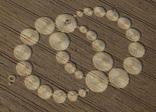 aerial of Rollright Stones