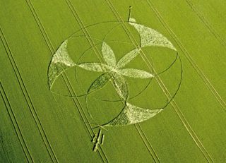 aerial of Golden Ball Hill
