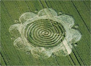 aerial of Charlbury Hill