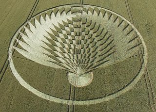 aerial of Uffington