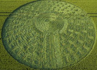 aerial of West Kennett