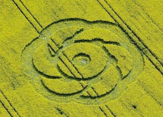 aerial of Alton Barnes
