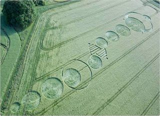 aerial of Avebury