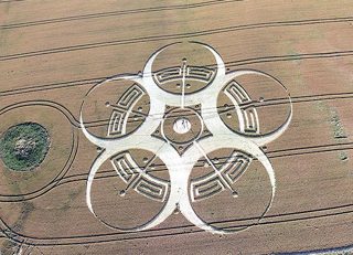 aerial of Roundway Hill