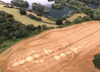 aerial of Roydon