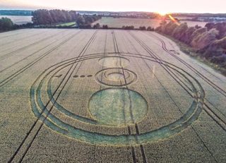 aerial of Sutton Hall