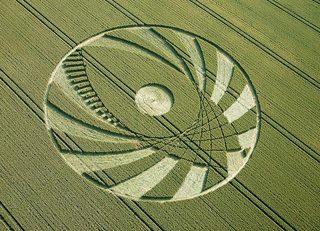 aerial of Silbury Hill