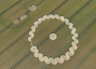 aerial of Beckhampton