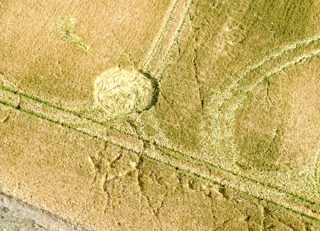 aerial of Avebury