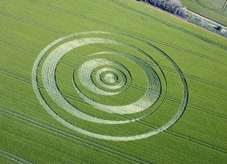 aerial of Winterbourne Monkton