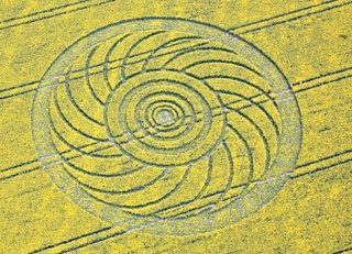aerial of Roundway Hill