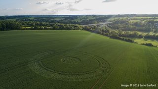 aerial of White Way from ccc