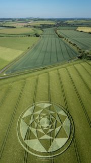 aerial of Ludgershall from ccc
