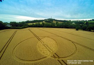 aerial of Liddington
