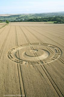 aerial of Etchilhampton from ccc