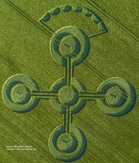 aerial of Alton Barnes from ccc