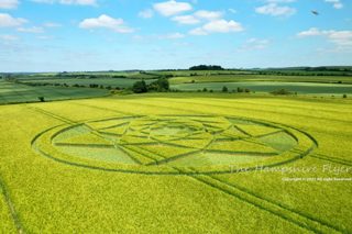 aerial of Ludgershall from ccc