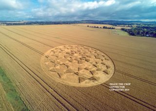 aerial of Etchilhampton from ccc