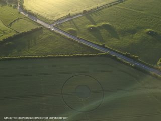 aerial of Avebury from ccc