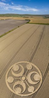 aerial of Stanton St Bernard