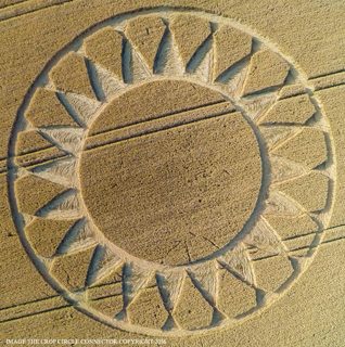 aerial of Cley Hill from ccc