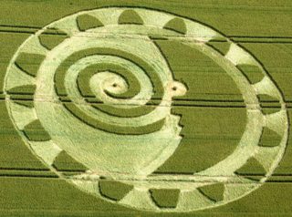 aerial of Hackpen Hill from ccc
