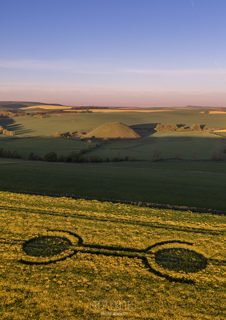 aerial of Waden Hill from ccc