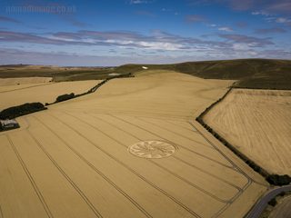 aerial of Clifford's Hill