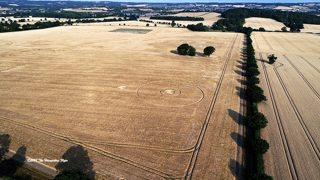 aerial of Wyke Lane