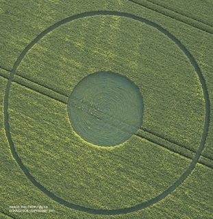 aerial of Avebury from ccc