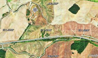 aerial of Castelnuovo Berardenga
