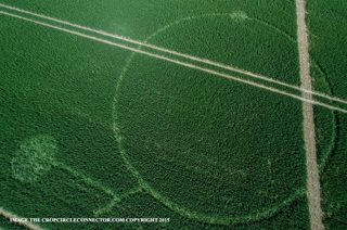 aerial of Barbury Hill