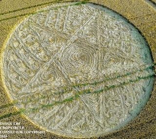 aerial of Cherington from ccc